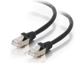 C2G 5FT CAT5E MOLDED STP CBL-BLK