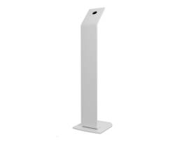 CTA DIGITAL FLOOR STAND KIOSK, WHITE