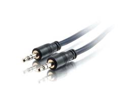 C2G 25FT PLENUM 3.5MM STEREO M/M CABLE