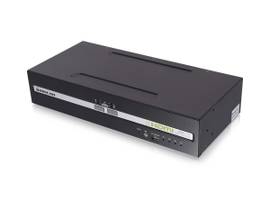 IOGEAR 2-PORT DUAL VIEW HDMI SECURE KVM SWITCH PP4.0 TAA COMPLIANT
