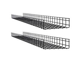 TRIPP WIRE MESH CABLE TRAY 12 X 4IN X 5FT 2 PK