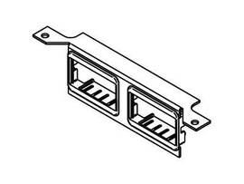 LEGRAND-WIREMOLD DATA BRKT W/ 2-2A MINI BE