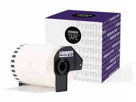 NU-TONE BROTHER DK-2243 BLACK/WHITE CONTINUOUS LENGTH PAPER 4INX 100FT
