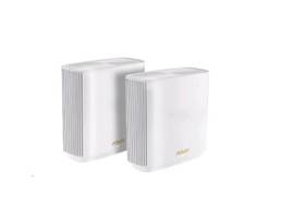 ASUS ZENWIFI XT9 AX7800 TRI-B/ WIFI 6 MESH SYST (2 PK), 802.11AX, UP TO 5700 SQ FT & 6+ ROOMS, AIMESH, WHT