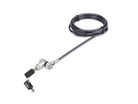 STARTECH 3-IN-1 UNIVERSAL LAPTOP LOCK 6.6FT 2M MASTER KEYED LOCKING CABLE COMPUTER SECURITY COMPATIBLE W/NOBLE WEDGE /NANO/K-SLOT CUT-RESISTANT CABLE