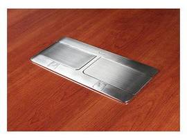 LEGRAND-WIREMOLD DUAL STNLSS15A TR DUPLEX