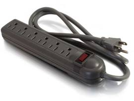 C2G 6-OUTLET SURGE SUPPRESSOR V2