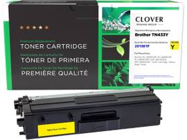 CLOVER IMAGING REMANUFACTURED HIGH YIELD YELLOW TONER CARTRIDGE FOR BROTHER TN433Y