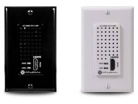 ATLONA OMEGA 4K/UHD HDMI OVER HDBASE-T TRANSMITTER WALL PLATE