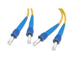 LEGRAND-ORTRONICS 5M ST-ST 9/125 DPX OS1/2 SM PLN FBR-Yellow