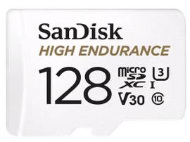 SANDISK  128GB HI ENDURANCE MCRSDHC CRD W/ ADPTR