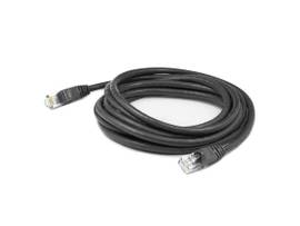 ADD-ON 15FT RJ-45 M/M CAT6A BLK CU PVC PATCH CB