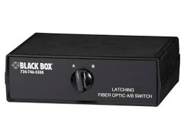 BLACK BOX CORP FIBER OPTIC A/B SWITCH LATCHING WITH SC