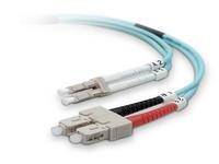 BELKIN MLTMODE AQUA CBL LC/SC 50/125 10GB 5MTRS
