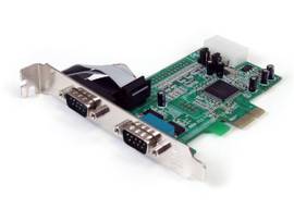 2PORT PCIE RS232 SERIAL DB9 ADAPTER CARD
