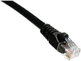 AXIOM 5FT CAT5E 350MHZ PATCH CABLE MOLDED BOOT (BLACK)