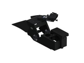 GAMBER KIT, 2021+ DODGE CHARGER 10.5IN CONSOLE WITH CUP HOLDER, ARMREST, AND LSA WITH SHORT CLEVIS
