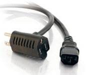 C2G 1.5FT 16AWG POWER CORD W/ EXTRA OUTLET