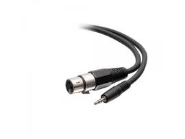 C2G M TRS 3.5MM TO F XLR CABLE 6FT/1.8M