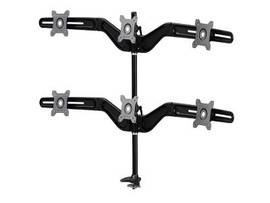 AMER HEX MONITOR POLE/GROMMET MOUNT