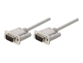 Manhattan VGA Monitor Cable HD15M to HD15M, 1.8 m (6 FT.)