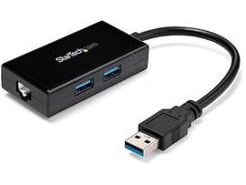 USB 3 TO GIGABIT NETWORK ADAPTER HUB