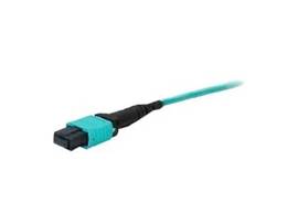 This is a 1ft loopback aqua simplex fiber patch cable. This is made from OM3 cab