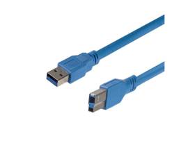 3 FT SUPERSPEED USB 3.0 CABLE A TO B M/M