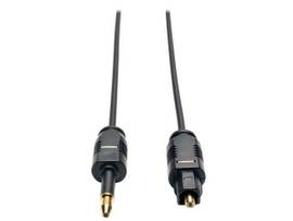 Ultra Thin Toslink to Mini Toslink Digital Optical SPDIF Audio Cable, 2M (6.6-ft