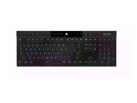 CORSAIR K100 AIR WLS RGB ULTRA-THIN MECHANICAL GAMING KEYBOARD, BACKLIT RGB LED, BLACK