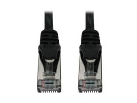 TRIPPLITE CAT6 CABLE SHIELDED SLIM M/M BLACK 5FT