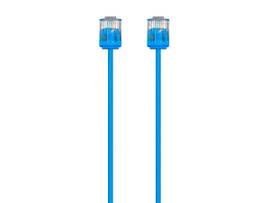 MONOPRICE CAT6 STRAND 550MHZ UTP 32AWG 0.5FT BLUE