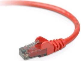 BELKIN CABLE CAT6 UTP RJ45MM 6IN RED PATCH