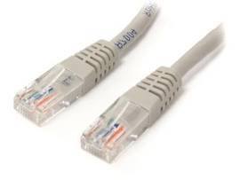 35FT GRAY MOLDED CAT5E UTP PATCH CABLE