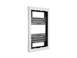 LEGRAND-CHIEF 46IN PORTRAIT ON-WALL KIOSK W/GLASS WHT