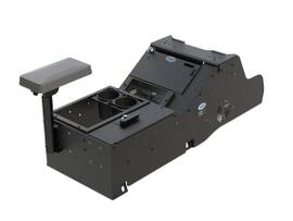 GAMBER KIT - 2019+ CHEVY SILVERADO WIDE BODY CONSOLE WITH PRINTER MOUNT, CUP HOLDER & TALL ARMREST - NEW 12152024