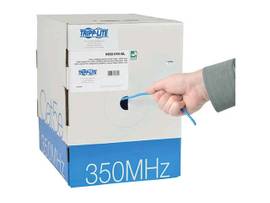 TRIPP LITE 1000FT CAT5/CAT5E CMR 350MHZ BLUE 1000