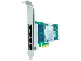 AXIOM 10/100/1000MBS QUAD PORT RJ45 PCIE X4 NIC CARD FOR INTEL - EXPI9404PTL