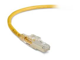 CAT6 250-MHz Locking Snagless Patch Cable S/FTP CM PVC YL 6FT