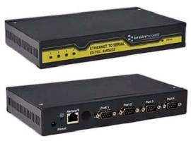 4 PORT RS232 ETHERNET TO SERIAL ADAPTER