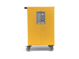 BRETFORD 36X COREX CART, PRE-WIRED USB-C, MUSTARD