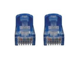 TRIPPLITE CAT6A CABLE SNAGLESS MOLDED MM BLUE 6IN