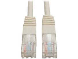 TRIPP LITE CABLE 5FT CAT5E WHITE PATCH MOLDED