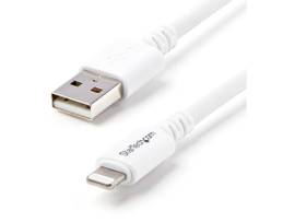 10 FT WHITE 8-PIN LIGHTNING TO USB CABLE