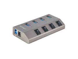 4-PORT SELF-POWERED USB-C HUB, 4X BC 1.2