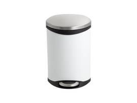 SAFCO RECEPTACLE WHT STEP ON