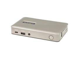 USB C DOCK, DISPLAYPORT 4K 30/VGA/65W PD