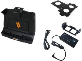 GETAC ZX10 - HAVIS, PKG-DS-GTC-1302-3, VEHICLE DOCK, WITH TRI PASS-THROUGH, WITH BRACKET (INCLUDE 120W VEHICLE ADAPTER)