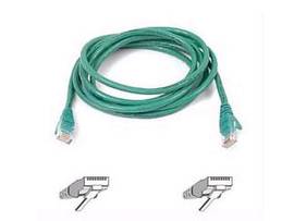 CABLE,CAT5E,UTP,RJ45M/M,10 ,GRN,PATCH,SNAGLESS