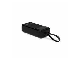 ALURATEK 30,000MAH PORTABLE BATTERY CHARGER, W/ 65W FAST CHARGE, W/DUAL USB AND TYPE-C PORTS